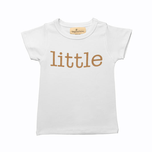 Tan Little T-Shirt